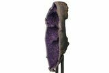 Massive Amethyst Geode Pair With Exceptional Color - Uruguay #171882-6